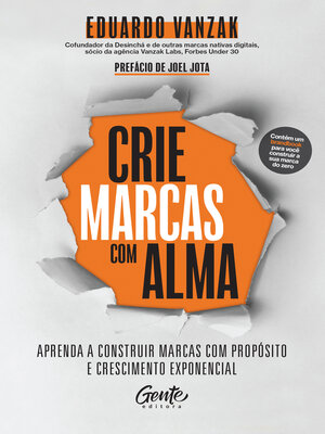 cover image of Crie marcas com alma